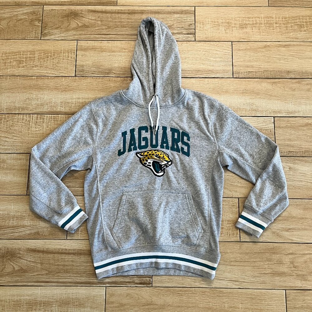 Unisex NFL Team Apparel Jacksonville Jaguars Grey Hoodie - S